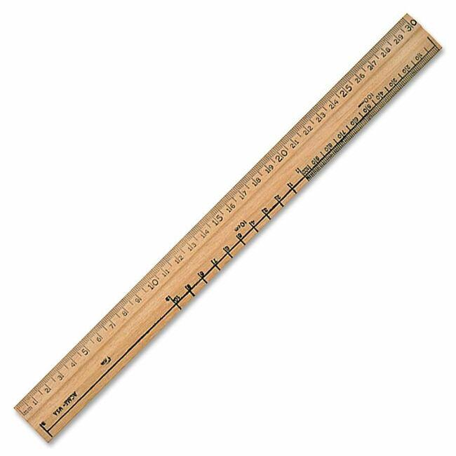 30cm ? Metric Scales, Metal Edge /
30cm ? m?trique seulement ? ar?te en m?tal