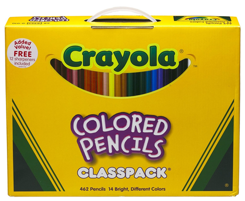 462 Clrd Pencil Classpack
