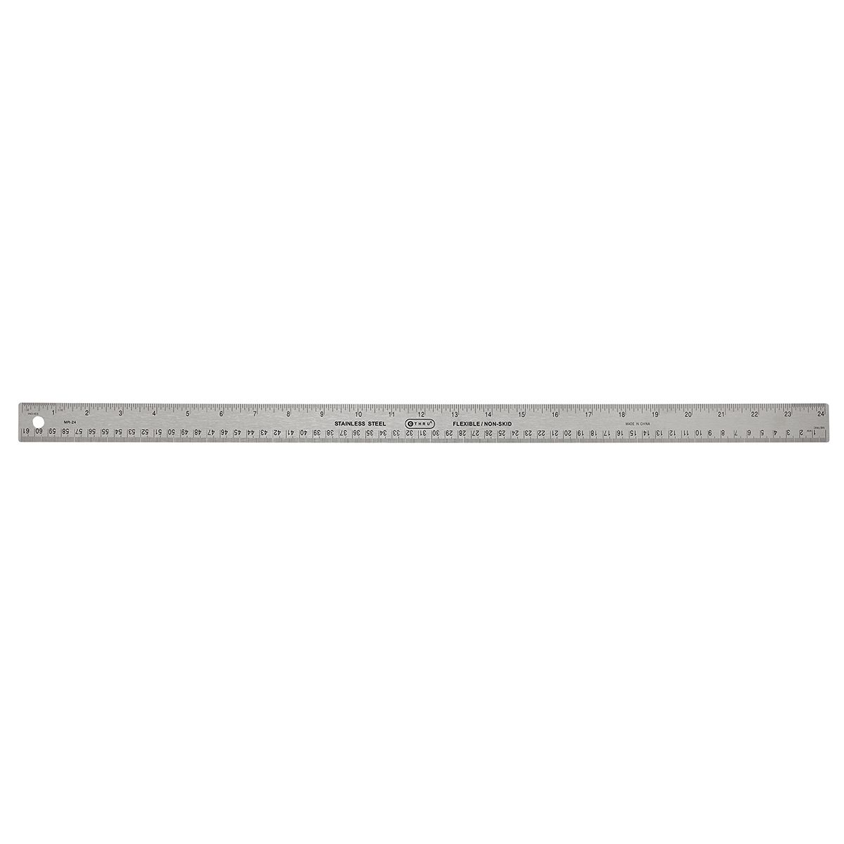 60cm/24? Stainless Steel Cork Backed Ruler
R?gle en acier inoxydable endos de li?ge caoutchout?, 60cm / 24 po