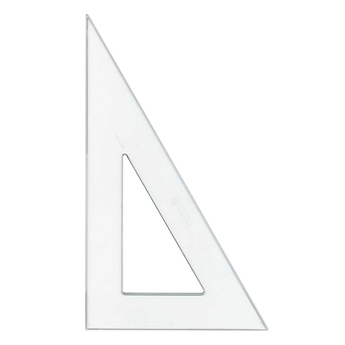 12" Styrene Triangle - 30/60 degree
Triangle de sturene de 12 po - 30/60 degres