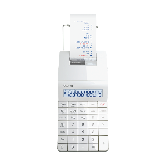 4413B006 Canon X MarkIPrint| White In-Hand Printing Calculat