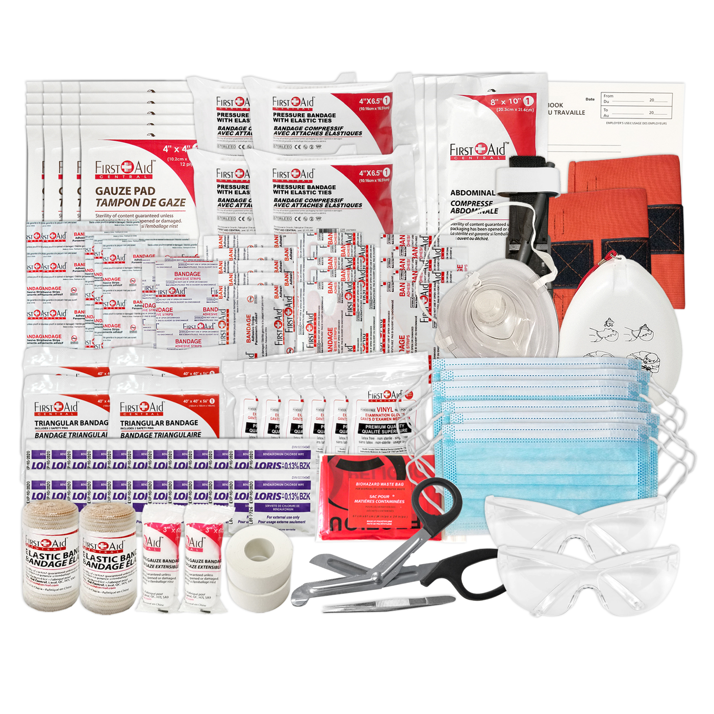 British Columbia Level 2 First Aid Kit Refill