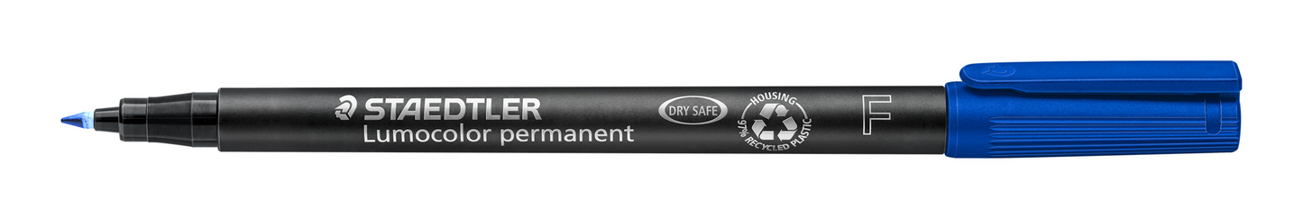 318-3 STAEDTLER-Mars Limited MARKER LUMO.FIN PERM.BLUE