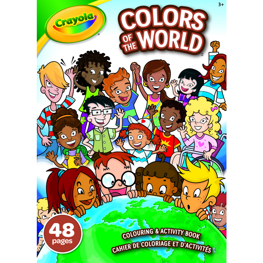 48pg Colors of the World Clrg Book