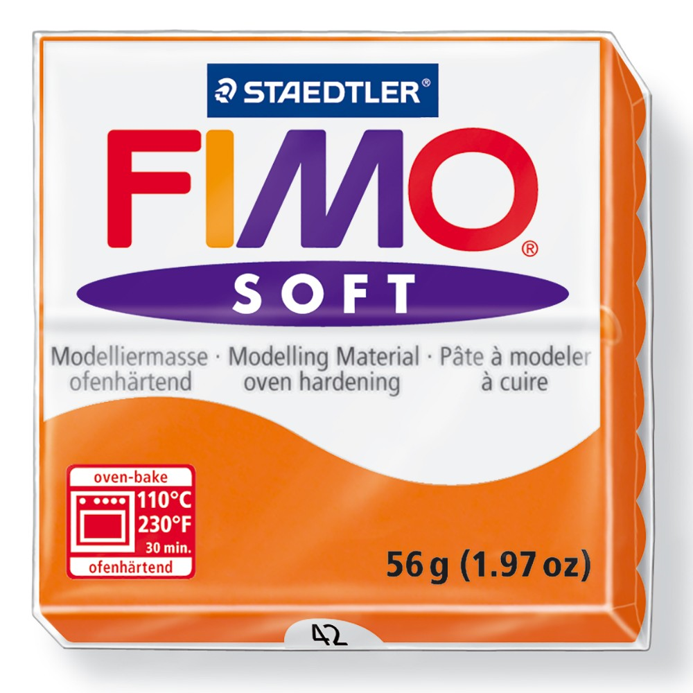 8020-42-08 STAEDTLER FIMO? soft Oven bake clay Tangerine