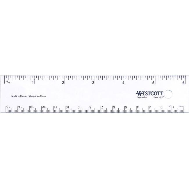 15cm/6? ? 1/16? & mm Scales /
15cm/6 po ? 1/16 po et mm