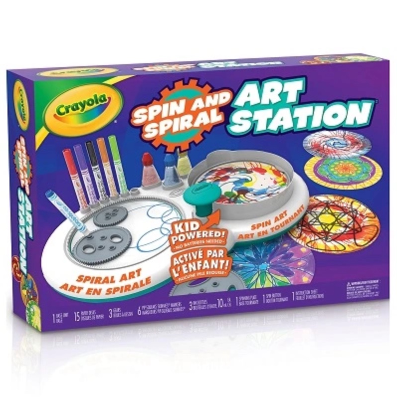 Spin 'N' Spiral Art Station