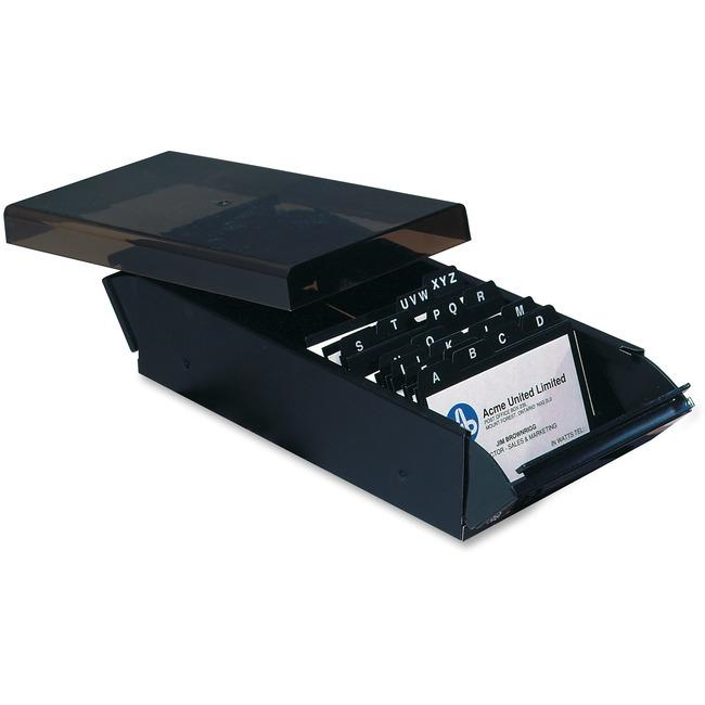 Business Card File ? Holds 600 Cards /
Classeur pour 600 cartes professionnelless