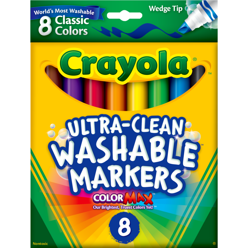 8 Wash Wedge Tip Classic Clrs (English)