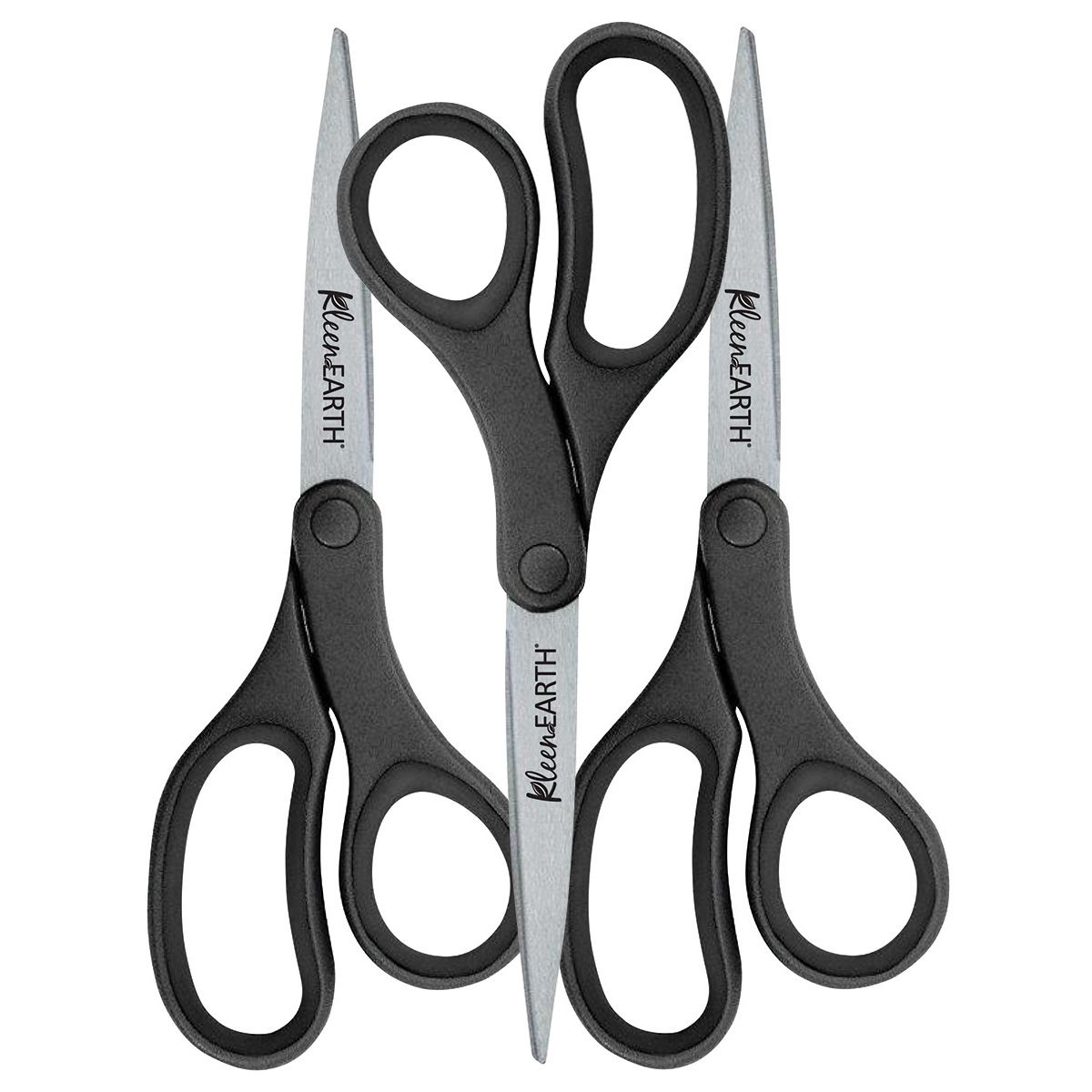 3PK: KleenEarth? 8? Straight Basic Black Handle Scissors /
3PQT: Ciseaux ? prise droite de base KleenEarth?, 8 po ? noir
