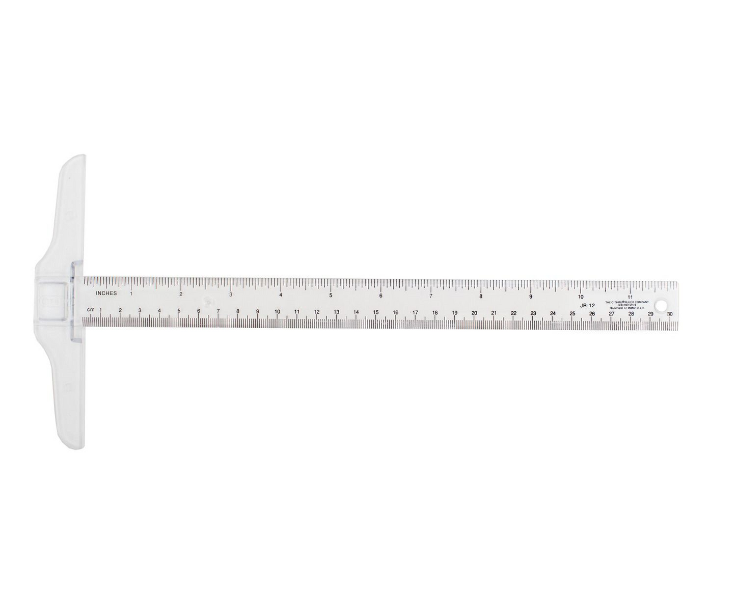 30cm/12? Plastic T-Square / ?querre en T de 30cm/ 12 po po en plastique