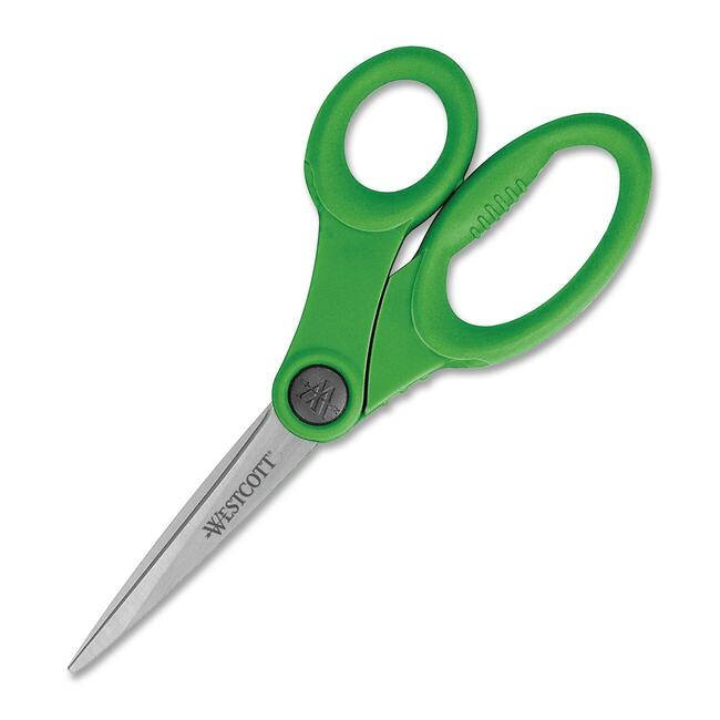8? Pointed KleenEarth? Antimicrobial Scissors - Green Handles /
Ciseaux antimicrobiens KleenEarth? bouts pointus 8 po - poign?es vertes