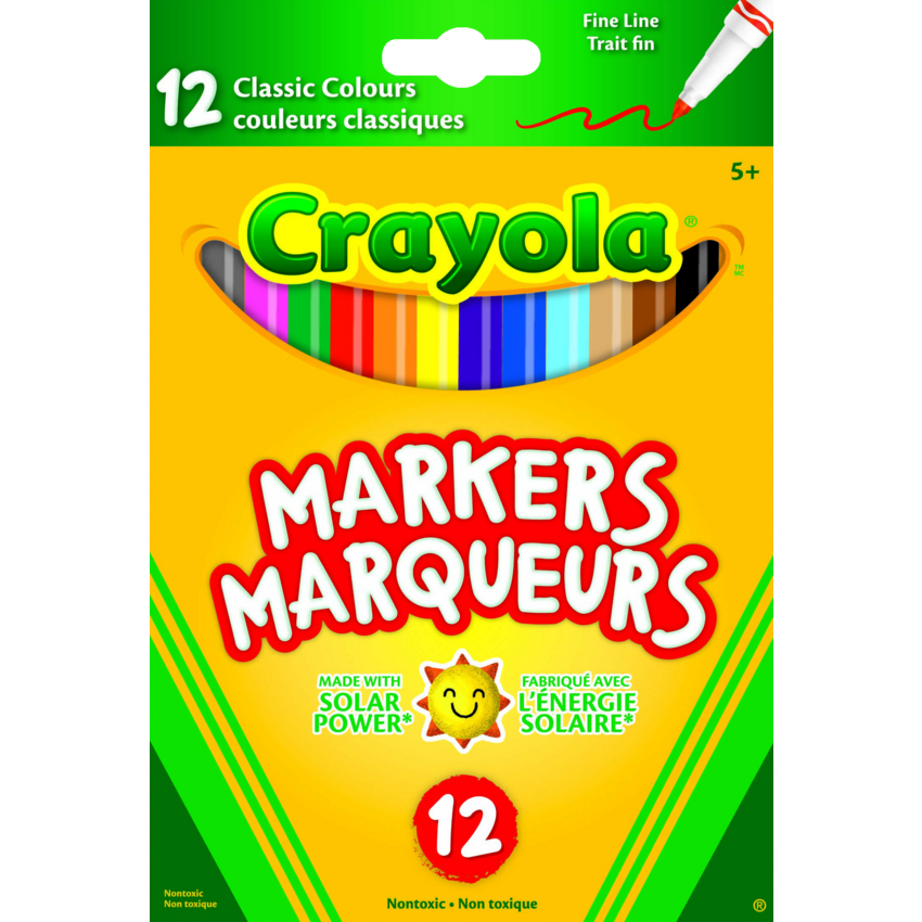 12 Fine Line Classic Colours