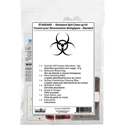 Biohazard Spill Clean-Up Kit