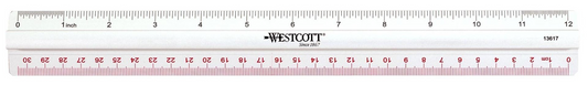 30cm/12" Finger Grip Ruler / 
30cm/12 po avec barre de prise