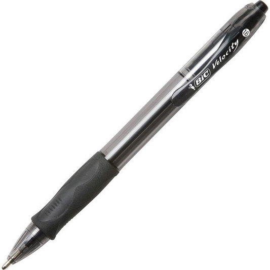BIC GlideTM/MC Bold, Bold Point / Pointe large,Box / Bo?te - Black, 12 units
