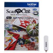 Brother CAUSB1 USB No. 1 Quilt Pattern Collection