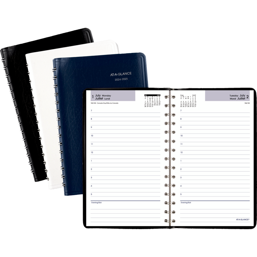Recycled Daily Appointment Book