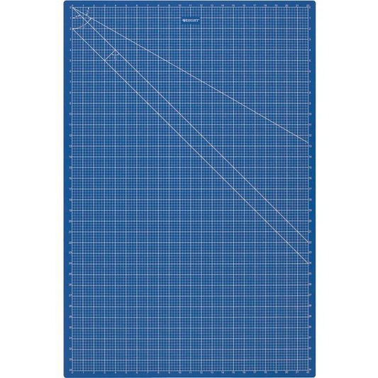24" x 36" Double Sided Blue Cutting Mat / 
24 x 36 po bleu - double face