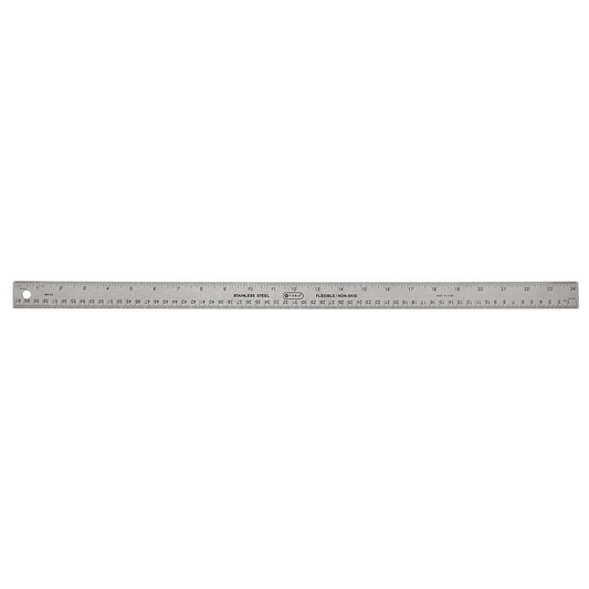 60cm/24? Stainless Steel Cork Backed Ruler 
R?gle en acier inoxydable endos de li?ge caoutchout?, 60cm / 24 po