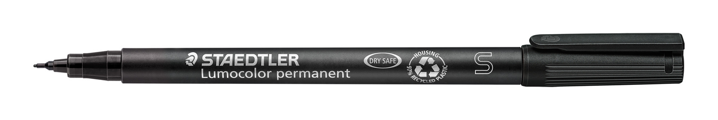 313-9 STAEDTLER-Mars Limited MARKER LUMO.S.FINE PERM.BLACK
