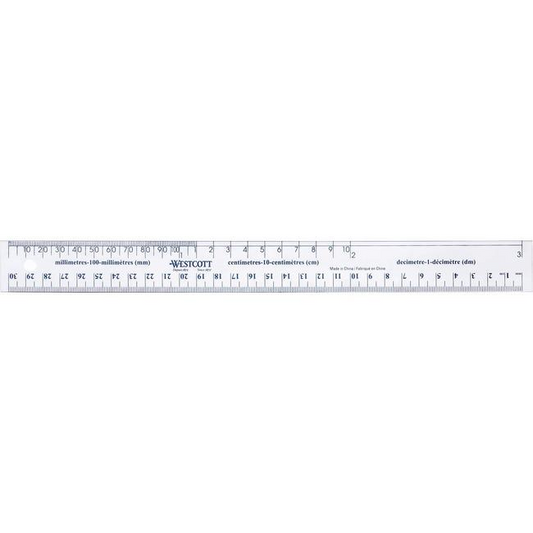 30cm ? Metric Scales / 
30cm ? ?chelle m?trique