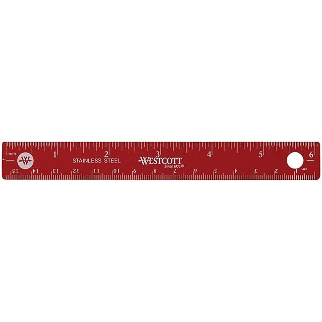 15cm/6" ? Inch/Metric, Assorted Colours / 
15cm/6 po ? pouces/m?trique - couleurs assorties