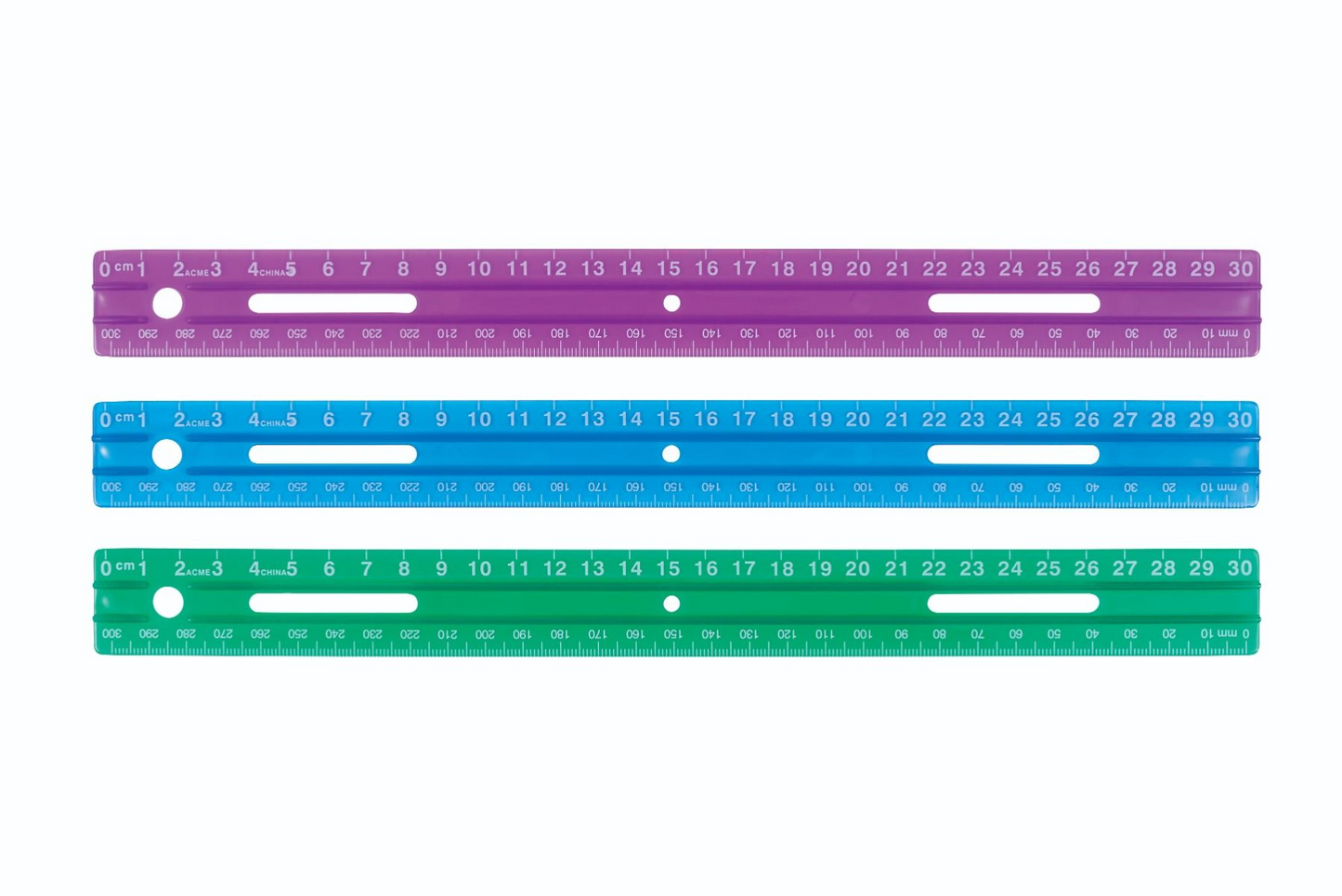 30cm Pencil Groove ? Metric Scales / 
30cm rainure pour crayon ? ?chelle m?trique