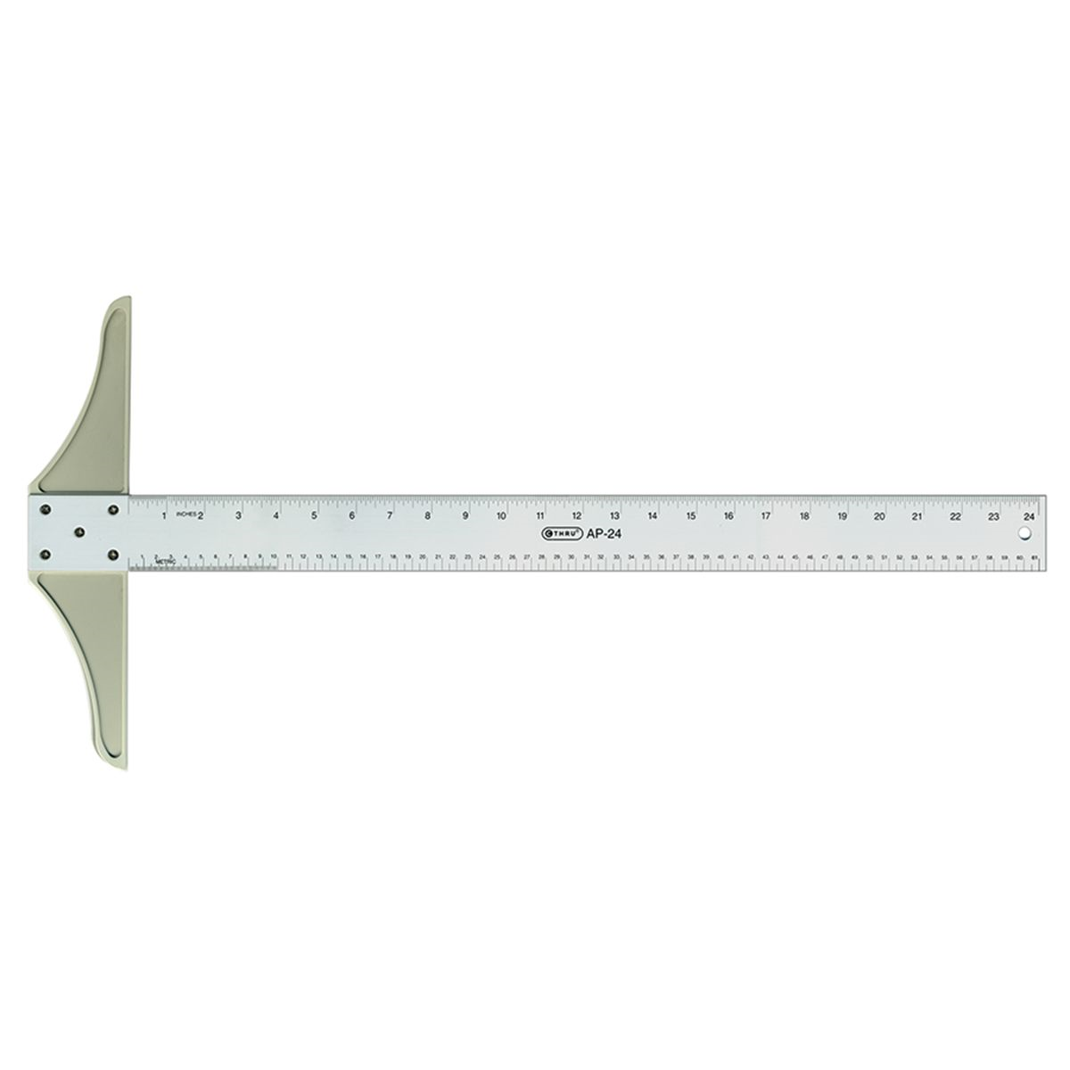 24? Aluminum T-Square / ?querre en T de 24 po en bois et en aluminum