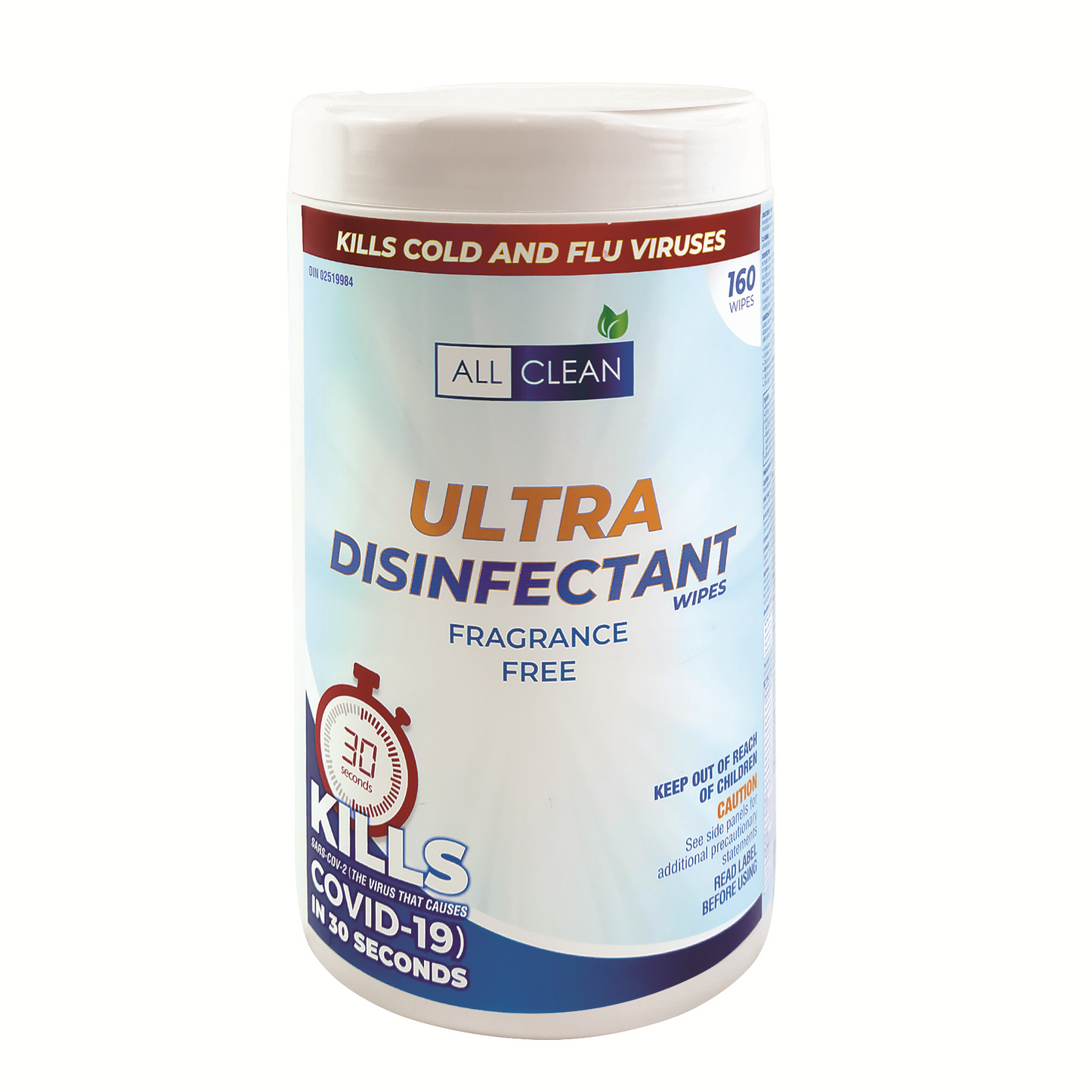 All Clean Ultra Disinfecting Wipes 160 wipes/pack
