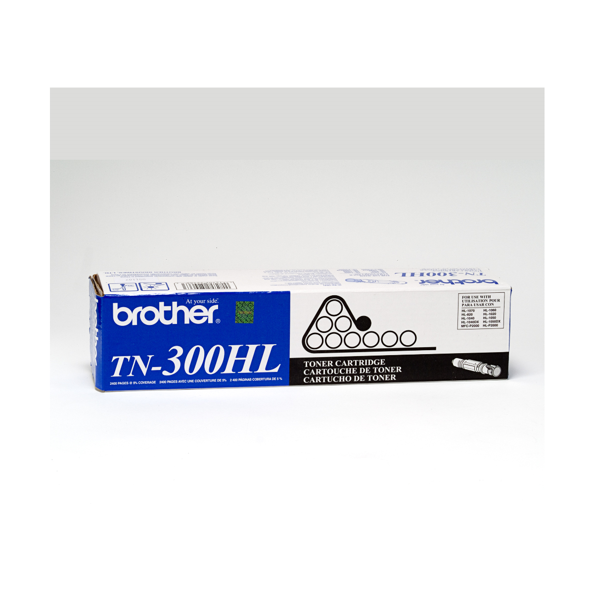 Brother TN300HL Black Toner Cartridge, Standard Yield