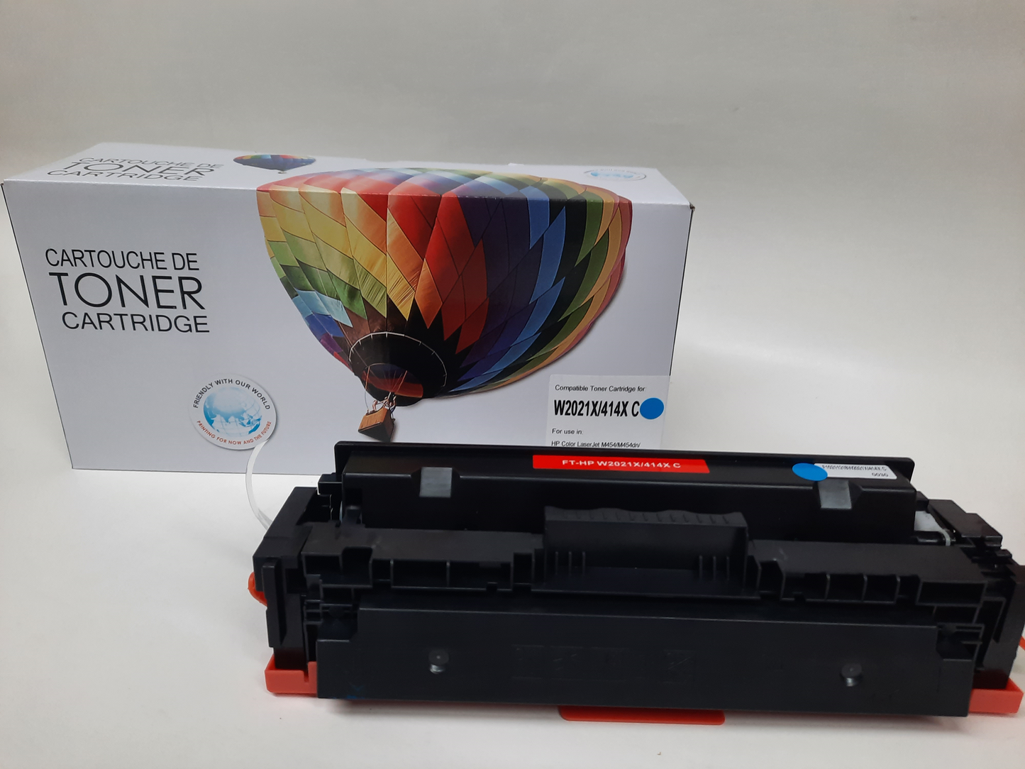 CTW2021X Balloon Brand (414X) Compatible Cyan Toner