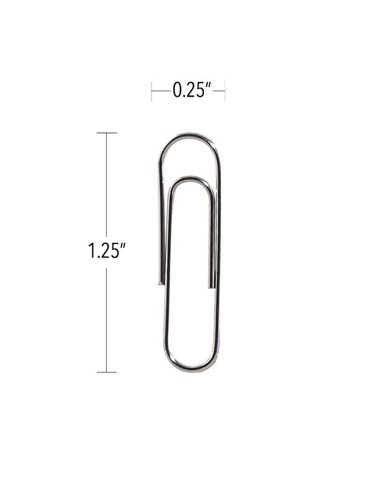 1-1/4" ? 33 mm Smooth Finish - 100 Per Card / 
1-1/4 po ? 33 mm fini liss? - 100 par carte