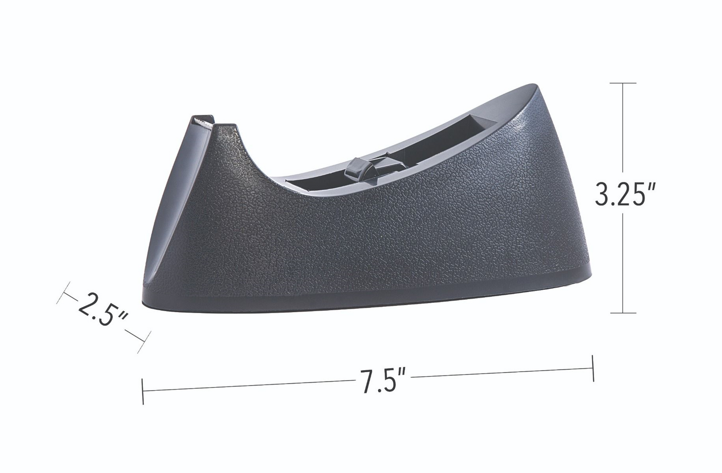 Tape Dispenser Rounded Design ? Black / Devidoirs de Ruban Adhesif Mod?le arrondi ? noir