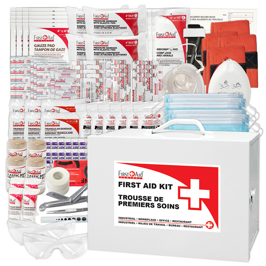 British Columbia Level 3 First Aid Kit in a Metal Case
