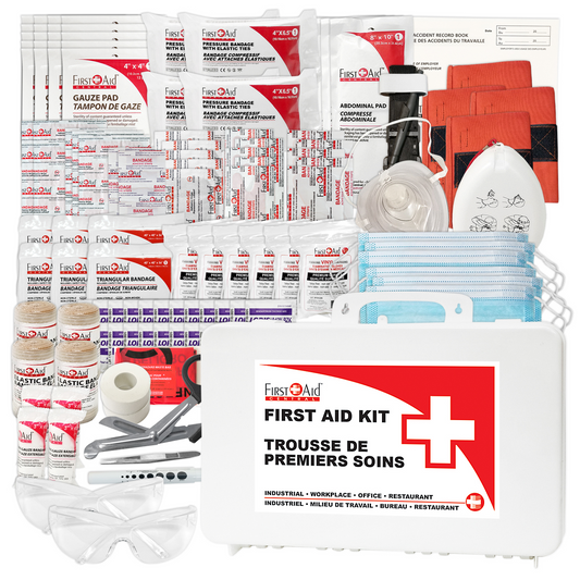 British Columbia Level 3 First Aid Kit in a Plastic Case