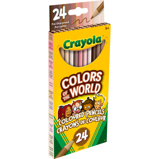 24 Colors of the World Coloured Pencils