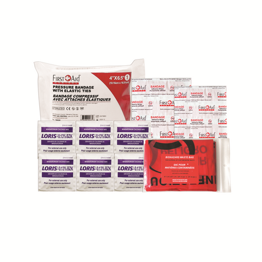 British Columbia Personal First Aid Kit Refill