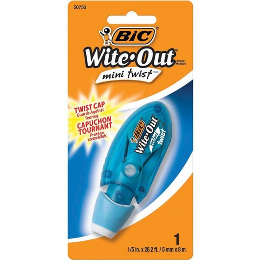 BIC Micro Correction Film correcteur, Blister / Emballage - White, 1 units