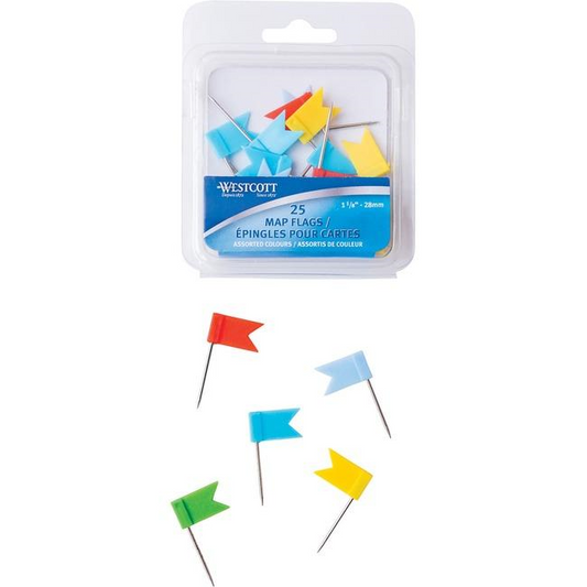 Assorted Colours, 25/Clamshell / 
Couleurs assorties ? 25 par emballage coquille