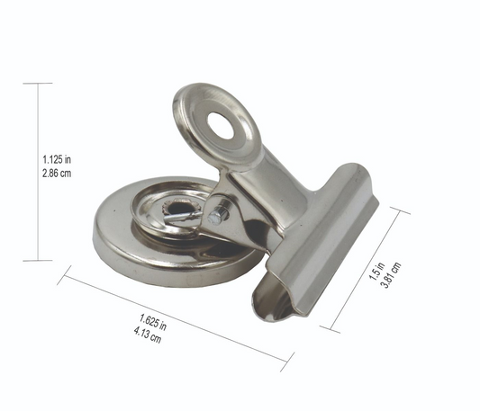 "Magnetic Clips 2? ? 2/Card ? Capacity - 51mm /  Pinces magnetiques 2 po ? 2/carte ? capacit? - 51mm"