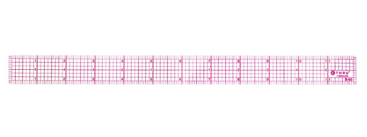 8ths Bevelled Ruler 12? 
R?gle biseau 1/8 au po, 12 po