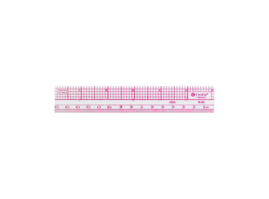 10ths Bevelled Ruler 15cm/6?
R?gle biseau 1/10 au po, 15cm/6 po