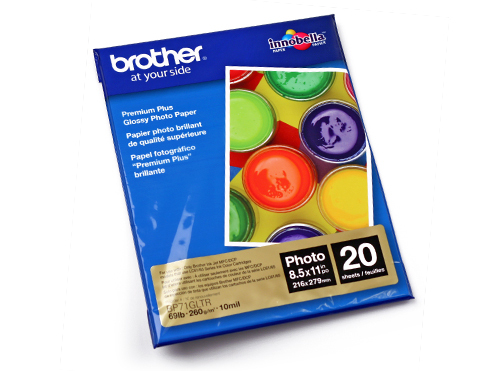 Brother BP71GLTR Innobella  Premium Glossy Paper (8.5" x 11")