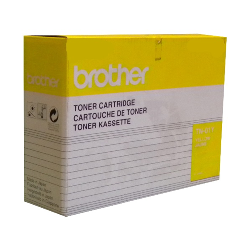 Brother TN01Y Yellow Toner Cartridge, Standard Yield