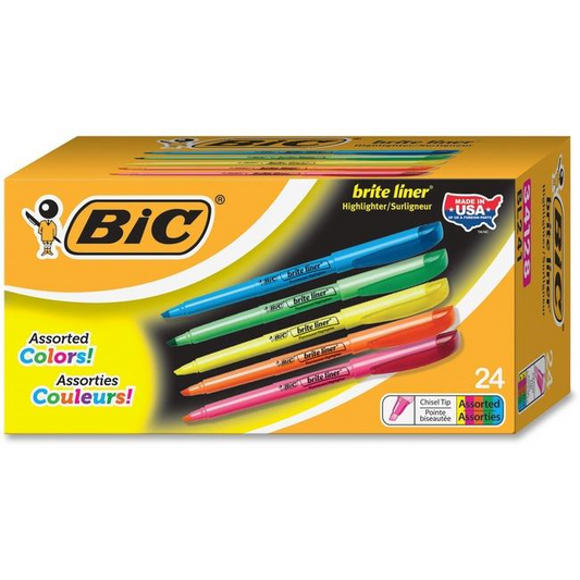 Brite Liner 24 Count Asst - Assorted, 24 Units