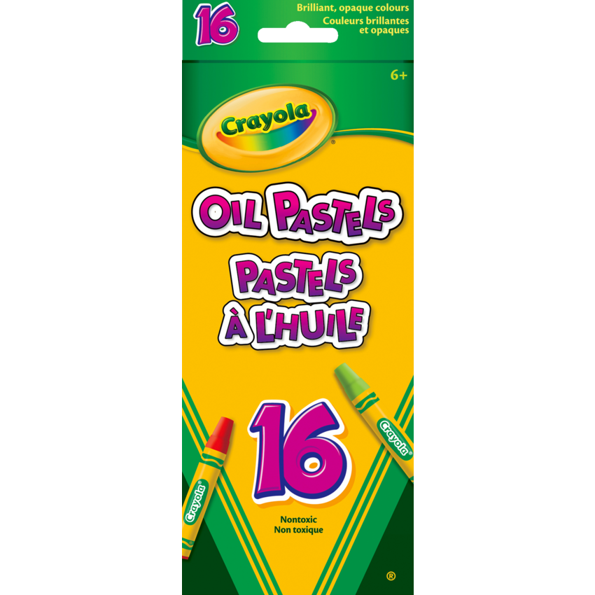 16 Oil Pastel Sticks