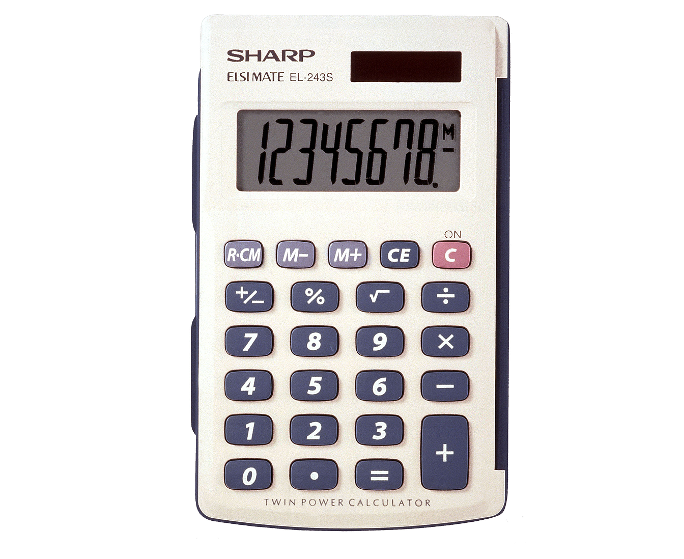 Sharp EL243S 8-digit Hand-held Calculator