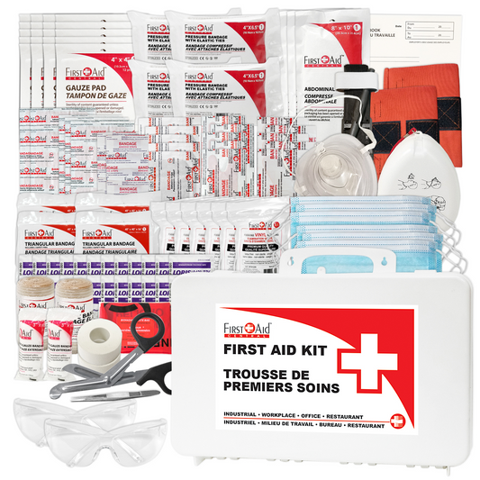 British Columbia Level 2 First Aid Kit in a Plastic Case
