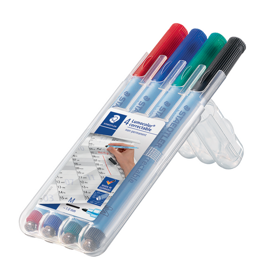 305M-WP4-102 STAEDTLER-Mars Limited MARKER WHITEBOARD MED.PT